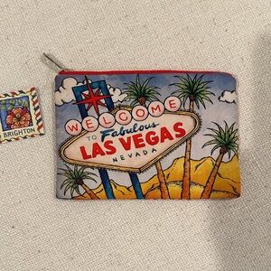 Brighton Las Vegas postcard pouch